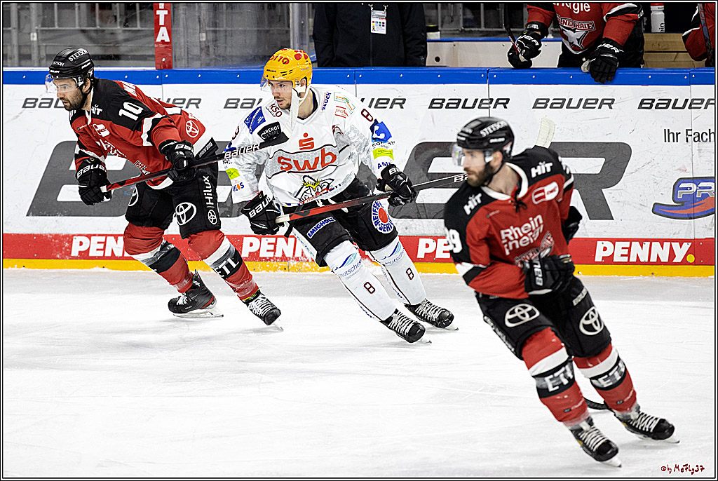 PENNY DEL;  Koelner Haie - Fischtown Pinguins Bremerhaven; Koeln, 03.01.2022
